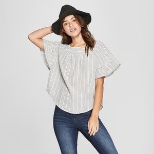 Universal Thread Ruffle Sleeve Top